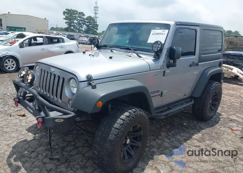 2016 Jeep Wrangler Sport from USA, damaged, VIN 1C4AJWAG5GL258426